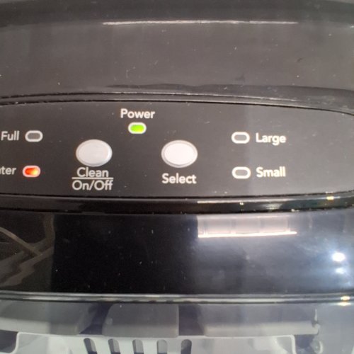 FRIGIDAIRE SELF-CLEANING COUNTERTOP ELECTRIC ICE MAKER - MAKES 26LBS OF ICE/DAY - BLACK (MODEL: EFIC120-BLKSS-SC-G2-E) image 2