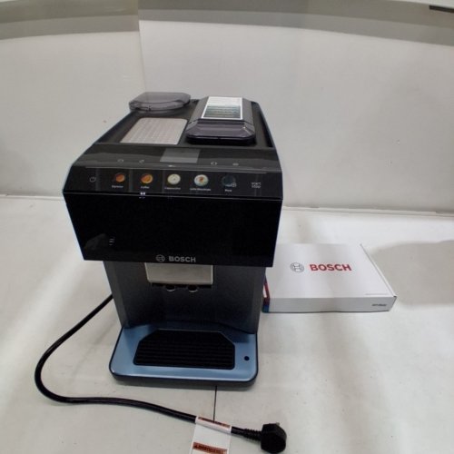 BOSCH 500 SERIES FULLY AUTOMATIC ESPRESSO MACHINE - WHOLE BEAN COMPARTMENT, GROUND COFFEE CHUTE, TOUCH CONTROL PANEL, EXTERNAL MILK SYSTEM, 9 BEVERAGE OPTIONS - BLACK/SILVER (MODEL: TPU40508) image 13