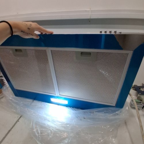 GARVEE RANGE HOOD WALL MOUNT VENT HOOD WITH LED LIGHTS & ALUMINUM FILTERS - 250 CFM - 30" - STAINLESS STEEL KITCHEN (MODEL: S-1001G-S1-M7B-LED-750 )) image 2