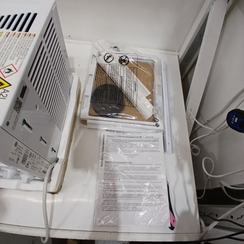 GE APPLIANCES MECHANICAL ROOM AIR CONDITIONER FOR SMALL ROOMS - 5000BTU - 150SQ. FT. (MODEL: AWAS05BWFC) image 4