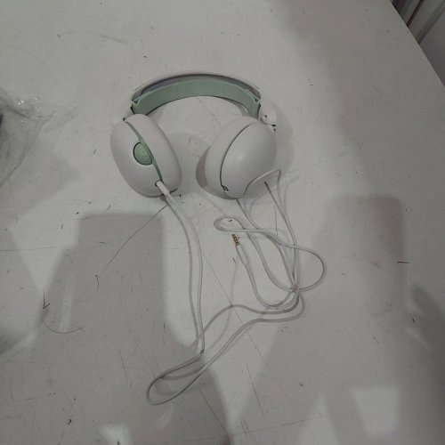SKULLCANDY GROM OVER-EAR WIRED HEADPHONES, VOLUME-LIMITING, SHARE AUDIO PORT - BONE SEAFOAM - (MODEL:‎S6KAY-R952) image 2