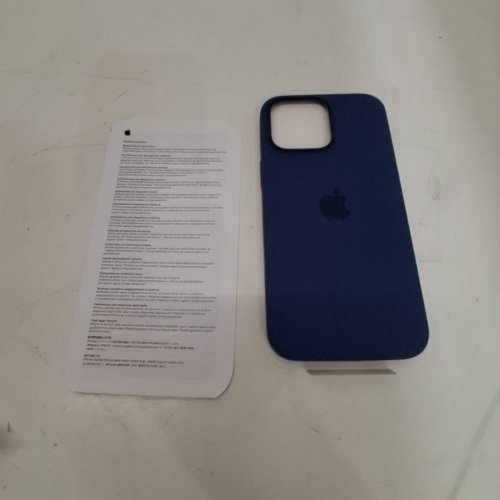 APPLE SILICONE PHONE CASE WITH MAGSAFE FOR IPHONE 16 PRO MAX - DENIM BLUE (MODEL: A3316) image 2