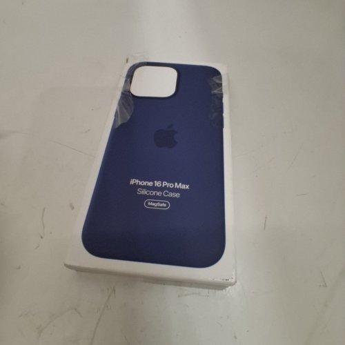 APPLE SILICONE PHONE CASE WITH MAGSAFE FOR IPHONE 16 PRO MAX - DENIM BLUE (MODEL: A3316) image 3