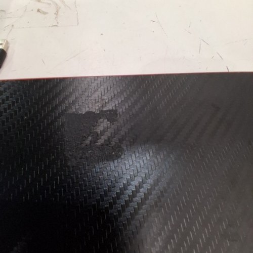 COMPUTER DESK WITH LED LIGHTS - 42" - BLACK / RED image 6