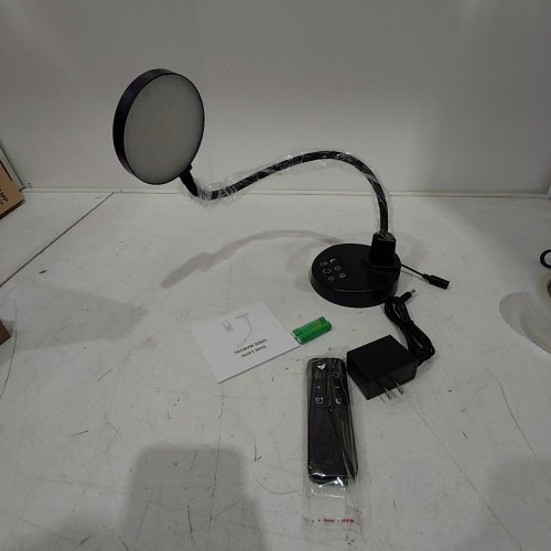 ZAPLIT DIMMABLE LED DESK LAMP WITH USB CHARGING PORTS ,3 COLOR TEMPS, 5 BRIGHTNESS, 4 TIMERS, FLEXIBLE GOOSENECK- 15W- 3000K -6000K -BLACK (MODEL: DSL801) image 3