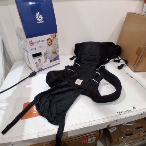 ERGOBABY ALTA HIP SEAT ALL-POSITION BREATHABLE MESH HIP SEAT AND CARRIER - 12-45LBS - ONYX BLACK image 2