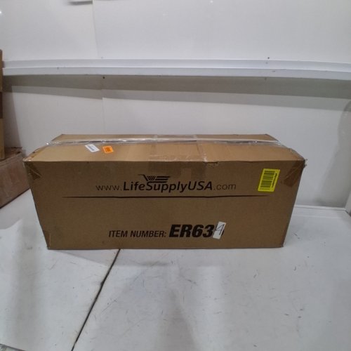 LIFESUPPLYUSA HUMANE LIVE ANIMAL TRAP - 32" X 10" X 12" - SILVER (MODEL: ER634) image 5
