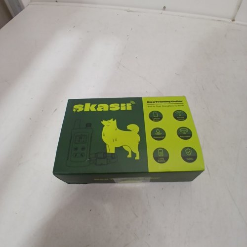 SKASII DOG TRAINING COLLAR FOR ALL DOGS - GREEN AND BLACK (MODEL: AD-D02) image 5