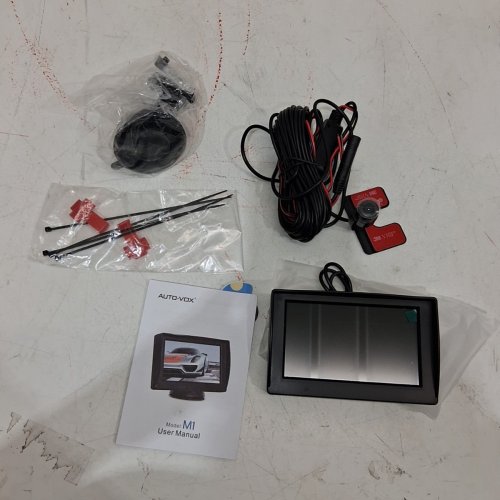AUTO-VOX REVERSING BACKUP CAMERA KIT - WATERPROOF, NIGHT VISION AND PARKING ASSIST SYSTEM - 4.3" LCD SCREEN (MODEL: M1) image 3