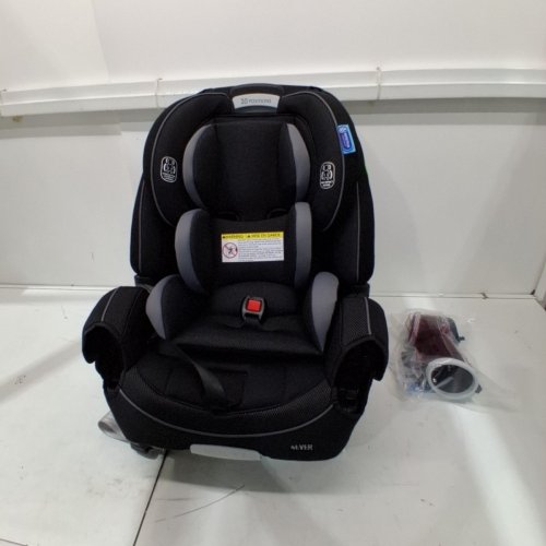 GRACO 4EVER 4-IN-1 CONVERTIBLE CARSEAT - RAEGAN/BLACK/GREY (MODEL: 2142902) image 4