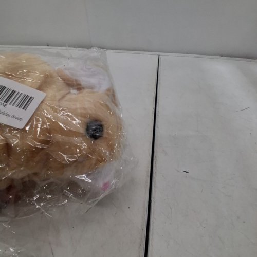 BUNNY PALS MY REALISTIC INTERACTIVE SMALL RABBIT PLUSH FOR KIDS - 6" - BEIGE image 3