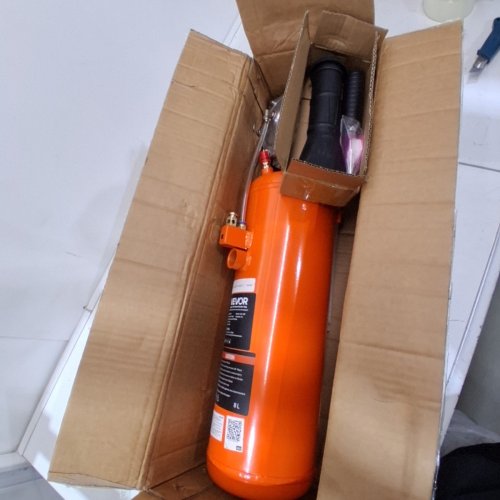 VEVOR TIRE SEATER AIR BLASTER - 120 PSI HANDHELD - 2.1 GAL - ORANGE (MODEL: XJC-026) image 2