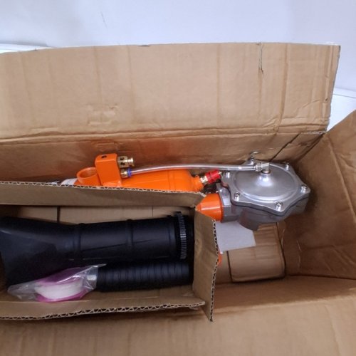 VEVOR TIRE SEATER AIR BLASTER - 120 PSI HANDHELD - 2.1 GAL - ORANGE (MODEL: XJC-026) image 3