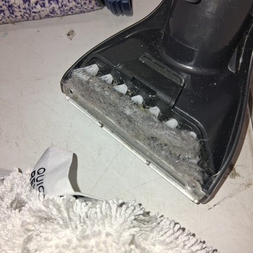 BISSELL POWERFRESH STEAM MOP - WHITE/BLUE (MODEL: 1940B) image 4