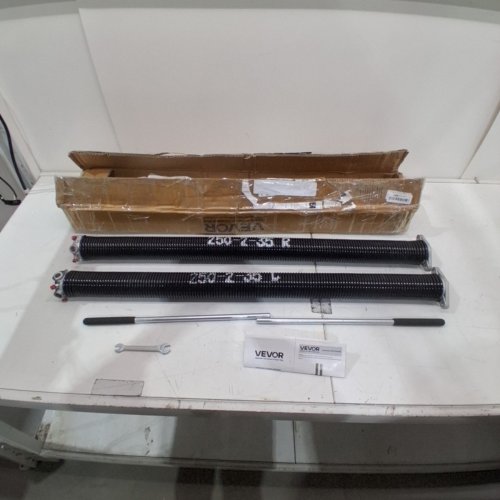 2PK UNIVERSAL GARAGE DOOR TORSION SPRINGS - 0.25" X 2" X 35" - BLACK (MODEL : 250-2-35) image 2