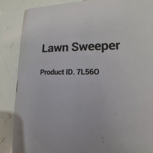 GARVEE PUSH LAWN SWEEPER - 26" PATH - GREEN (MODEL: 7L560) image 2
