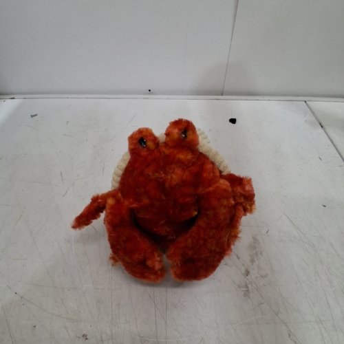 ZOOLOGEE PLUSH HERMIT CRAB STUFFED ANIMAL - ORANGE/BEIGE image 2