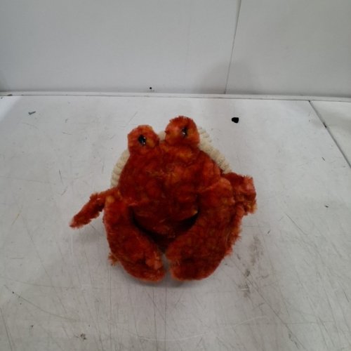 ZOOLOGEE PLUSH HERMIT CRAB STUFFED ANIMAL - ORANGE/BEIGE image 3