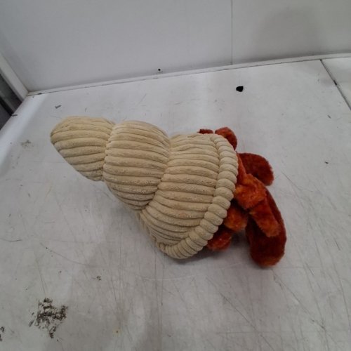 ZOOLOGEE PLUSH HERMIT CRAB STUFFED ANIMAL - ORANGE/BEIGE image 5