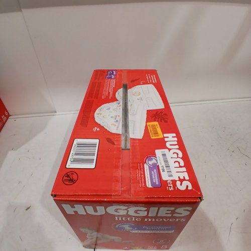 104PK HUGGIES LITTLE MOVERS DIAPERS - SIZE 5 image 3