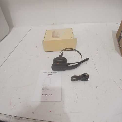 WIRELESS HEADSET WITH MICROPHONE - BLUETOOTH - BLACK (MODEL: DH13) image 2