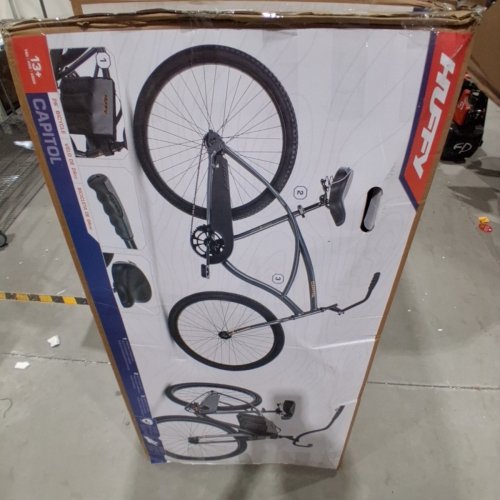 HUFFY CAPITOL MEN'S BEACH CRUISER BIKE - 26" - GREY (MODEL: 31410964) image 5