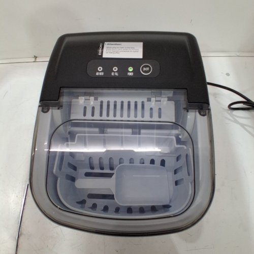 EUHOMY COUNTERTOP ICE MAKER MACHINE - MAKES 26LB/DAY - BLACK (MODEL: IM-06D / IM001-BBL-CAEH) image 4