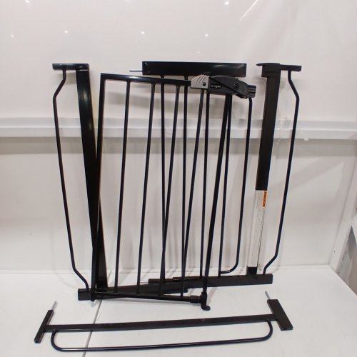 REGALO EASY STEP EXTRA WIDE SAFETY GATE - 29 - 49" X 30" - BLACK (MODEL: 1164 EB DS) image 2