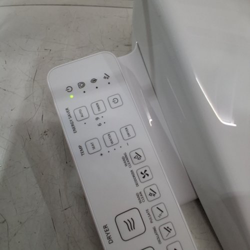 TOTO WASHLET S2 ELECTRONIC ELONGATED BIDET TOILET SEAT WITH INSTANT WATER HEATING, HEATED SEAT, NIGHT LIGHT & SIDE CONTROL - COTTON WHITE (MODEL: SW3346#01) image 2