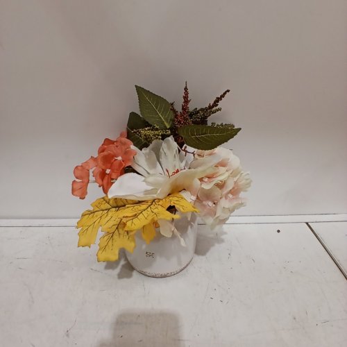 POTTED FALL FLORAL ARRANGEMENT - MULTICOLOR image 3