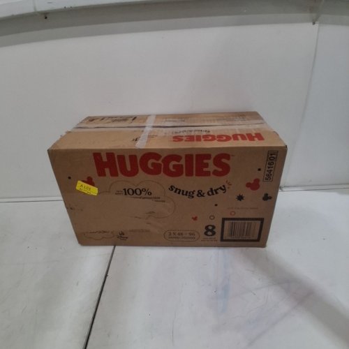 96PK HUGGIES SNUG AND DRY WITH BLOWOUT AND LEAKPROOF PROTECTION - SIZE 8 image 4
