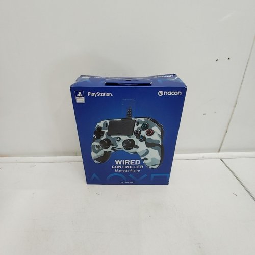 NACON OFFICIALLY LICENSED WIRED CONTROLLER FOR PLAYSTATION 4 - GREY CAMO (MODEL: BB4469) image 4
