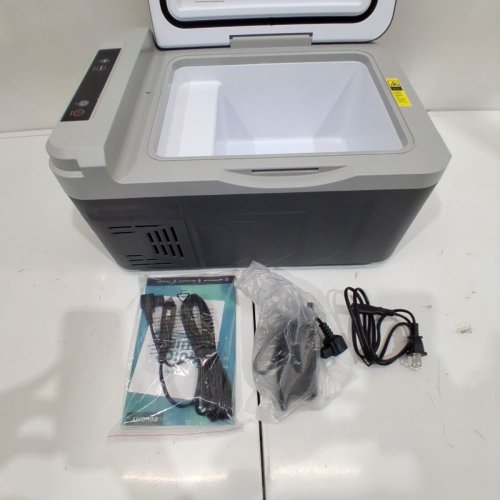 EUHOMY CAR REFRIGERATOR COMPRESSOR ELECTRIC COOLER WITH APP CONTROL - 10L - GREY (MODEL: CF020-10GR-CAEH) image 3