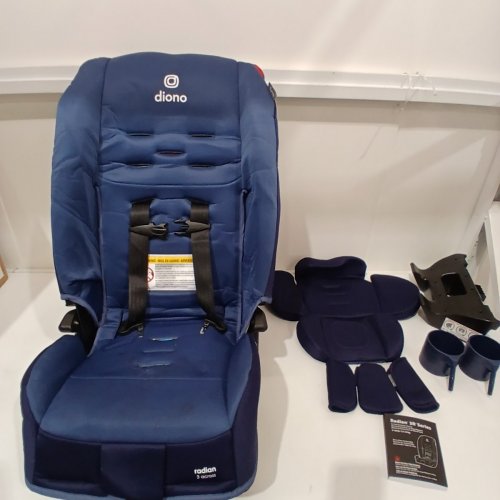 DIONO 2020 RADIAN 3R 3-IN-1 CONVERTIBLE CAR SEAT WITH REAR & FORWARD FACING - BLUE SKY (MODEL: 506241-NA-01) image 4