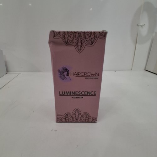 HAIRCROWN 100% NATURAL LUMINESCENCE HAIR MASK - 200G image 2