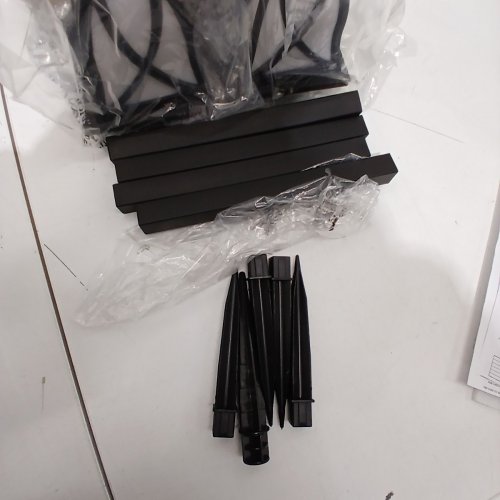 6PK GENERIC SOLAR PATHWAY LIGHTS - BLACK image 4