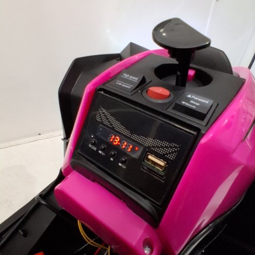 VOLTZ TOYS RIDE-ON ALL-TERRAIN VEHICLE - 12V - PINK AND BLACK (MODEL: DG-80578) image 2