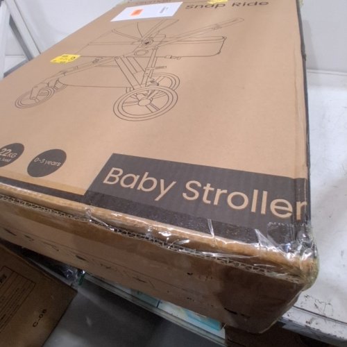 GROMAST SNAP RIDE BABY STROLLER - BLACK/GREY image 4