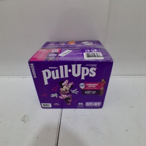 66PK KIDS HUGGIES PULL UPS TRAINING UNDERPANTS - 5T-6T - MINNIE MOUSE image 3
