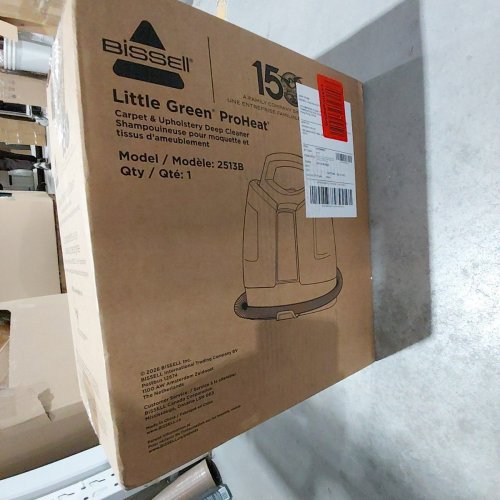 BISSELL LITTLE GREEN PORTABLE DEEP CLEANING VACUUM - 37OZ TANK MAX - GREEN/GREY (MODEL : 2513B) image 6