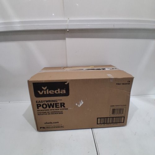 VILEDA EASYWRING POWER SPIN MOP & BUCKET SYSTEM EXTENDALE POLE 22" - 48" - GREY/RED (MODEL: 172880) image 4