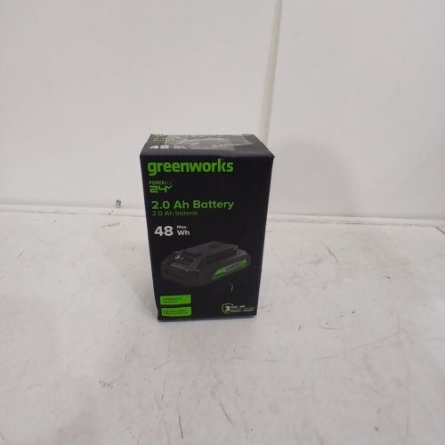 GREENWORKS 24V MAX LITHIUM ION BATTERY - 2AH - USB PORT VERSION (MODEL: LB24A020 / BAG708) image 3