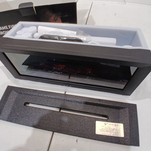 3D FLAME FIREPLACE AROMA DIFFUSER - 300 ML - BLACK image 3