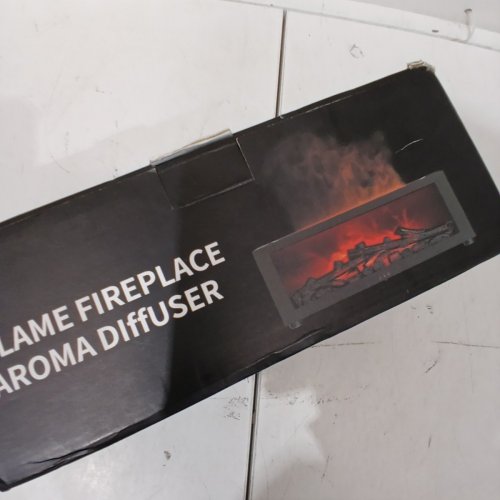 3D FLAME FIREPLACE AROMA DIFFUSER - 300 ML - BLACK image 4