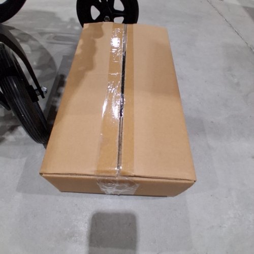 MEDLINE GUARDIAN K1 WHEELCHAIR - 16" SEAT - 300LB CAPACITY - BLACK (MODEL: K1166N22S) image 3