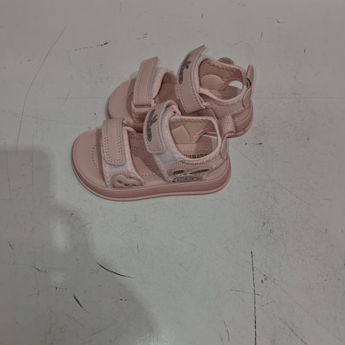 GIRL TODDLER VELCRO SANDALS - 22/SIZE 6 - PINK image 2