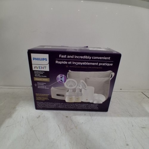 DOUBLE ELECTRIC BREAST PUMP, AVENT PHILIPS ADVANCED image 7