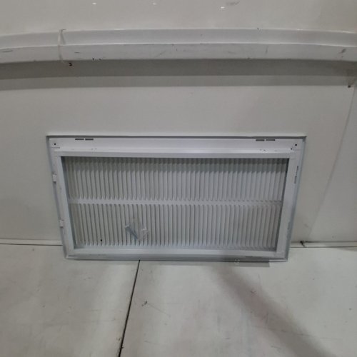 EZ-FLO POWDER-COATED RETURN AIR FILTER GRILLE - 12" X 24" - WHITE (MODEL: 61668) image 3