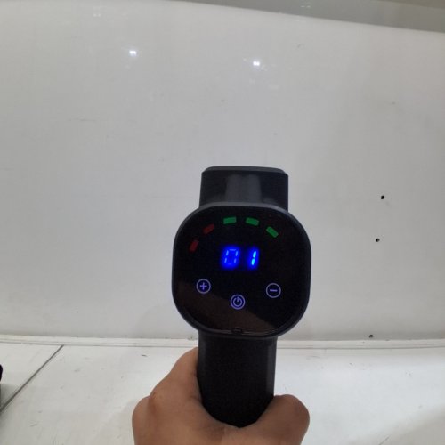 NEVVUE MASSAGE GUN AND DEEP TISSUE MASSAGER - 6 ATTACHMENT HEADS - 30 SPEED LEVELS - BLACK (MODEL: V-WMG04) image 2