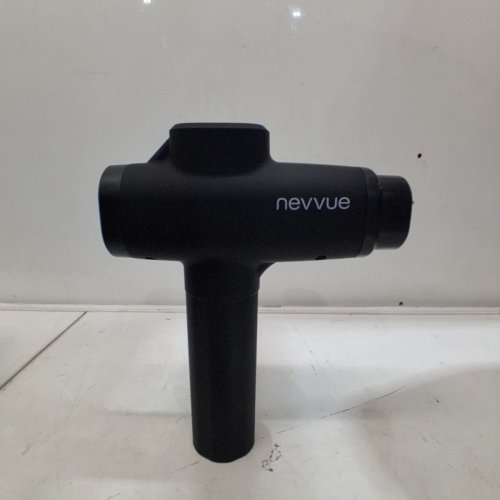 NEVVUE MASSAGE GUN AND DEEP TISSUE MASSAGER - 6 ATTACHMENT HEADS - 30 SPEED LEVELS - BLACK (MODEL: V-WMG04) image 5